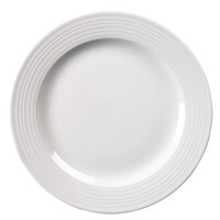 Linear plates with wide rim | 31Øcm | 6 pieces