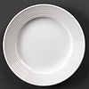 Olympia Linear plates with wide rim | 15Øcm | 12 pieces