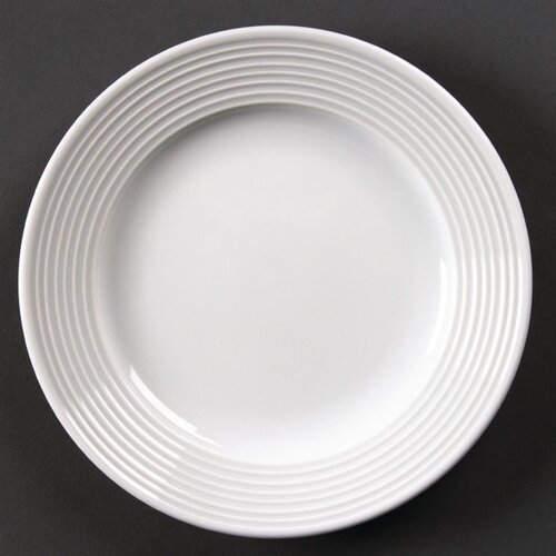  Olympia Linear plates with wide rim | 15Øcm | 12 pieces 