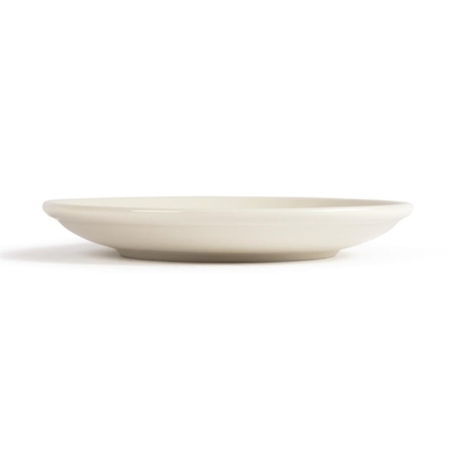 Ivory stackable dishes | 12 pieces