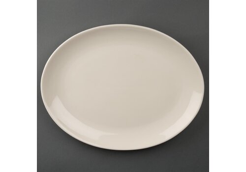  Olympia Ivory oval coupe plates | 33Øcm | 6 pieces 