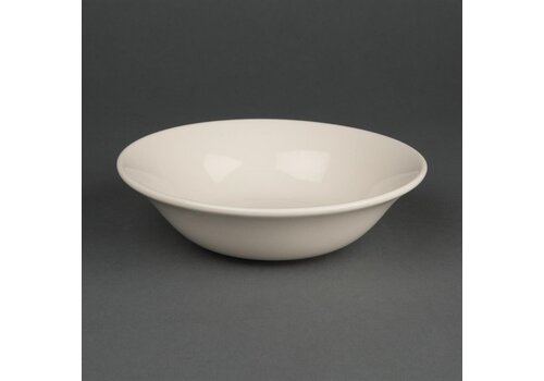  Olympia Dessertschalen Ø15 cm Weißes Porzellan 12 Stück 
