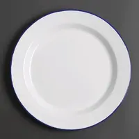 Plaque émaillée | acier inoxydable | 30Øcm | 6 pièces