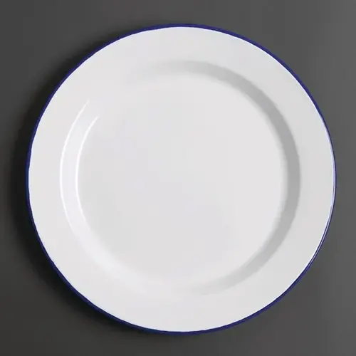  Olympia Emailleschild | Edelstahl | 30Øcm | 6 Stück 