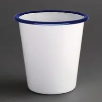 Emailletasse | Edelstahl | 310 ml | 6 Stück
