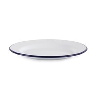 Plaque émaillée | acier inoxydable | 24,5Øcm | 6 pièces