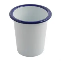 Emailletasse | Edelstahl | 310 ml | 6 Stück