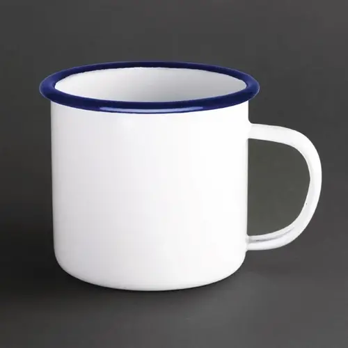  Olympia Enamel mug | Stainless steel | 35cl | 6 pieces 