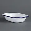 Olympia Plat de cuisson/plat de service en émail | 13,5x18cm | 6 pièces