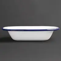 Enamel oven dish/serving dish | 13.5x18cm | 6 pieces