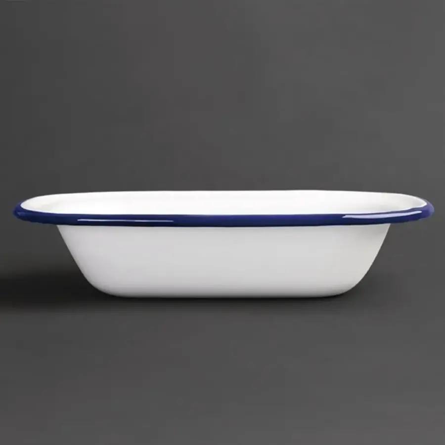 Enamel oven dish/serving dish | 13.5x18cm | 6 pieces