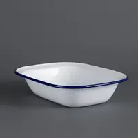 Enamel serving bowl | 19x28cm | 6 pieces