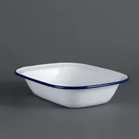 Enamel serving dish | 19x28cm | 6 pieces