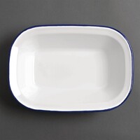 Enamel serving dish | 19x28cm | 6 pieces