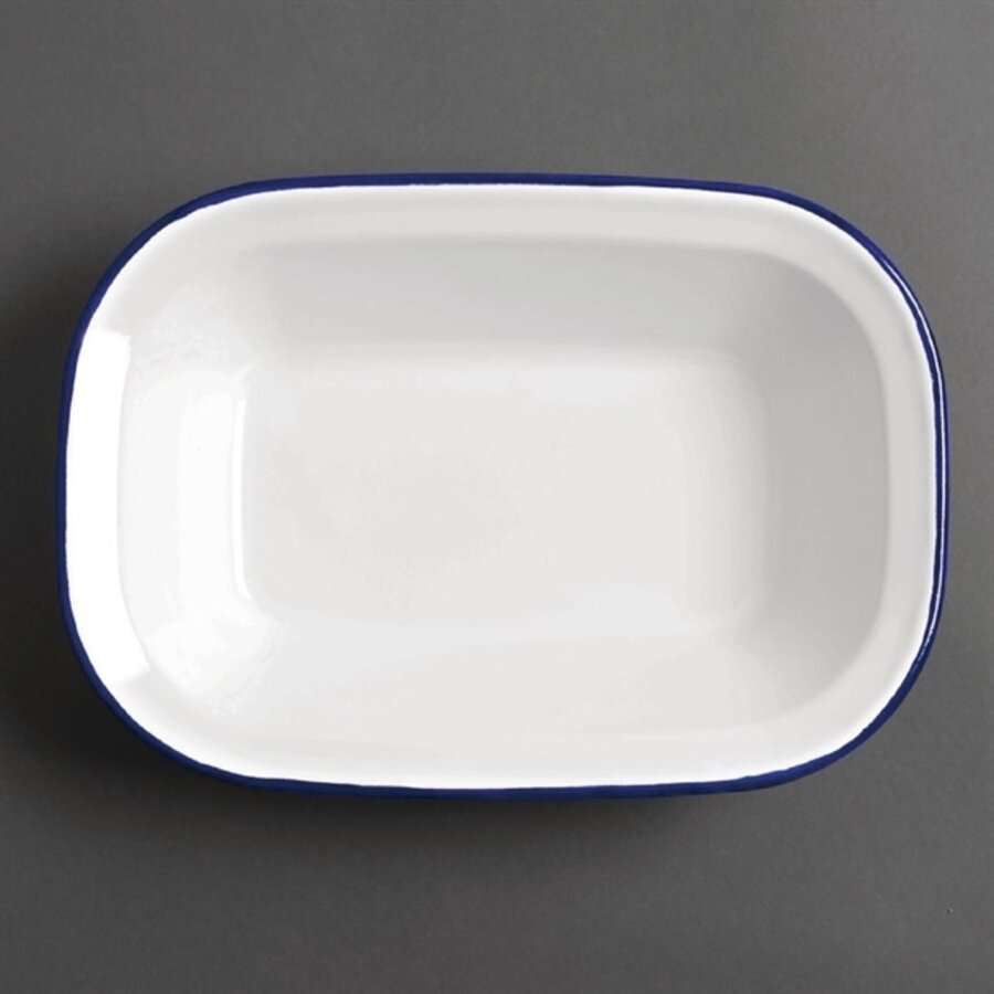 Enamel serving dish | 19x28cm | 6 pieces