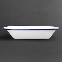 Enamel serving bowl | 19x28cm | 6 pieces