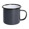 Olympia Enamel mug | grey | 35cl | 6 pieces