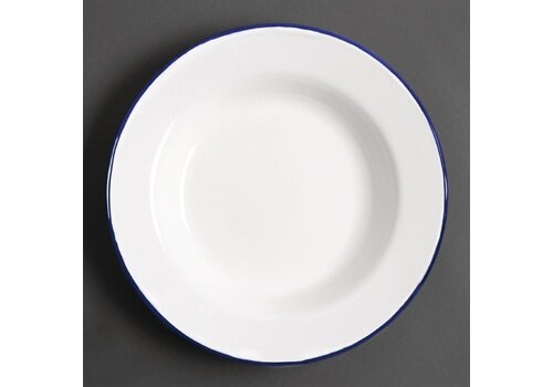  Olympia Enamel soup plate | 24.5Øcm | 6 pieces 