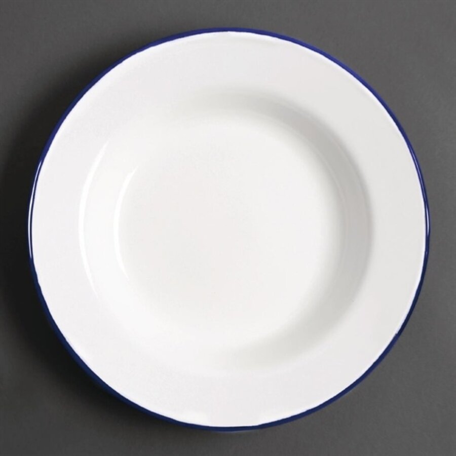 Enamel soup plate | 24.5Øcm | 6 pieces