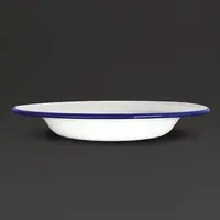 Assiette creuse en émail | 24,5Øcm | 6 pièces