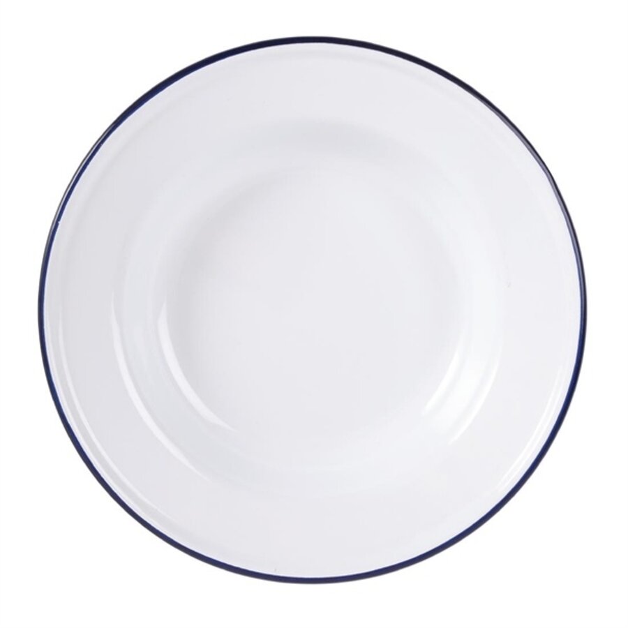 Enamel soup plate | 24.5Øcm | 6 pieces