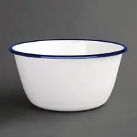 Enamel enamel bowls | 15.5Øx(h)7.5 cm | 6 pieces