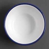 Enamel enamel bowls | 15.5Øx(h)7.5 cm | 6 pieces