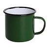 Olympia Enamel mug | green | 35cl | 6 pieces