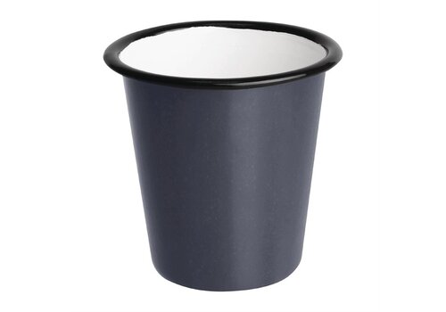  Olympia Tasse en émail | gris | 31cl | 6 pièces 