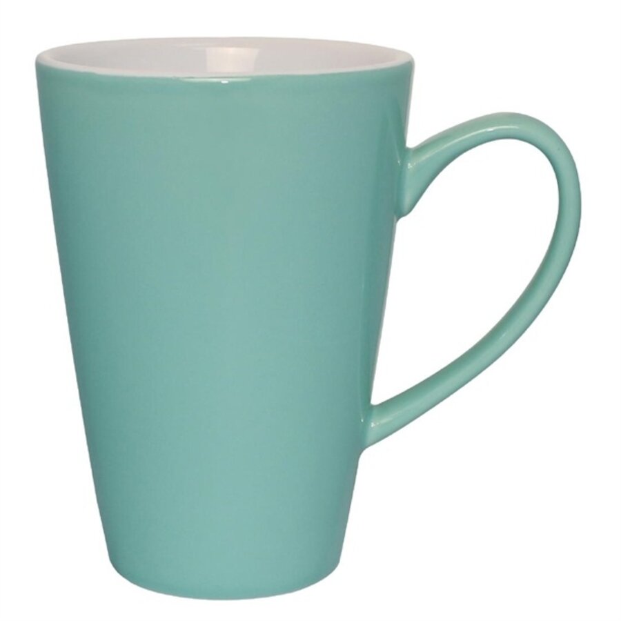 Café Latte Tassen | Aqua | 34 cl | 12 Stück