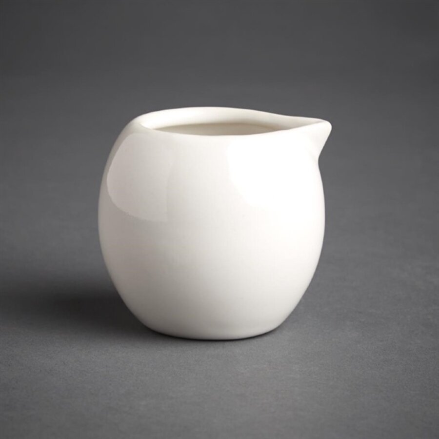 Pichets à lait pour café | blanc | 70 ml | 6 pièces