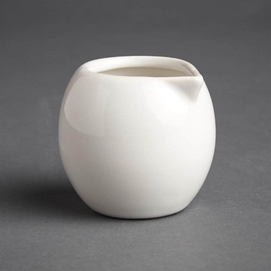 Pichets à lait pour café | blanc | 70 ml | 6 pièces