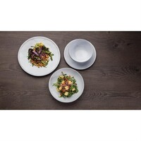 Rohes Coupebordent | Weiß | 280Ømm | 6 Stück
