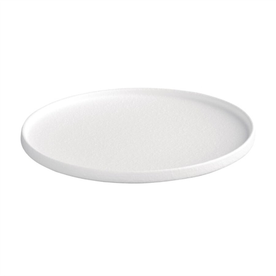 Salina flat plates | White | 266Ømm | 4 pieces