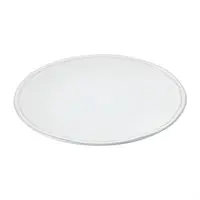 Raw coupe plate | White | 220Ømm | 6 pieces
