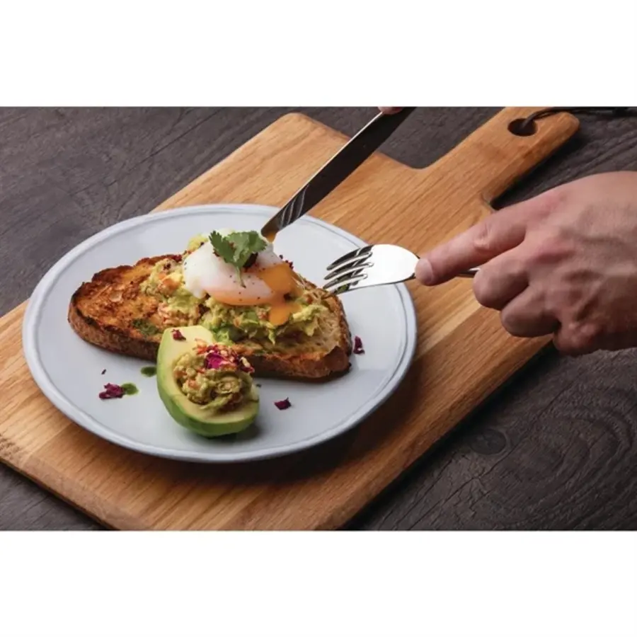 Rohes Coupebordent | Weiß | 220Ømm | 6 Stück