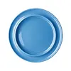 Olympia Heritage plate with raised edge | 253Ømm | blue | 4 pieces