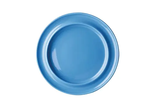  Olympia Heritage bord met verhoogde rand | 253Ømm | blauw | 4 stuks 