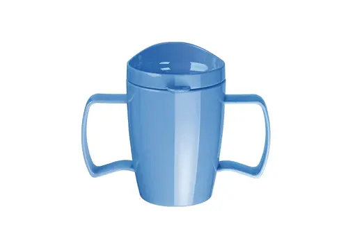  Olympia Gobelet Kristallon Heritage avec couvercle | 300 ml | bleu | 4 pièces 
