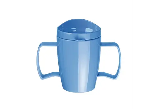  Olympia Kristallon Heritage drinking cup with lid | 300ml | blue | 4 pieces 