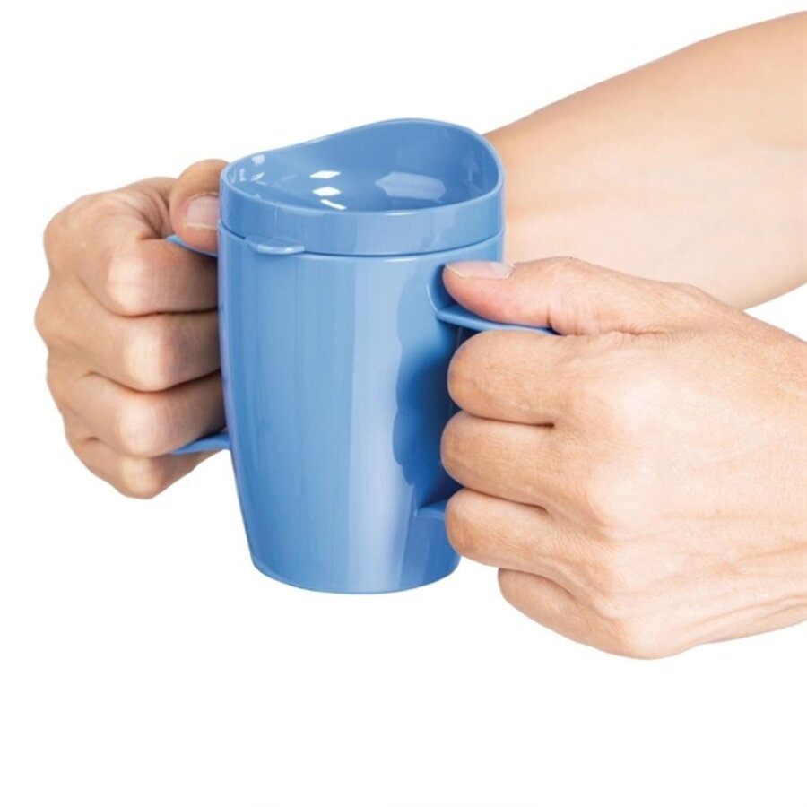 Gobelet Kristallon Heritage avec couvercle | 300 ml | bleu | 4 pièces