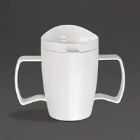 Gobelet Kristallon Heritage avec couvercle | 300 ml blanc | 4 pièces