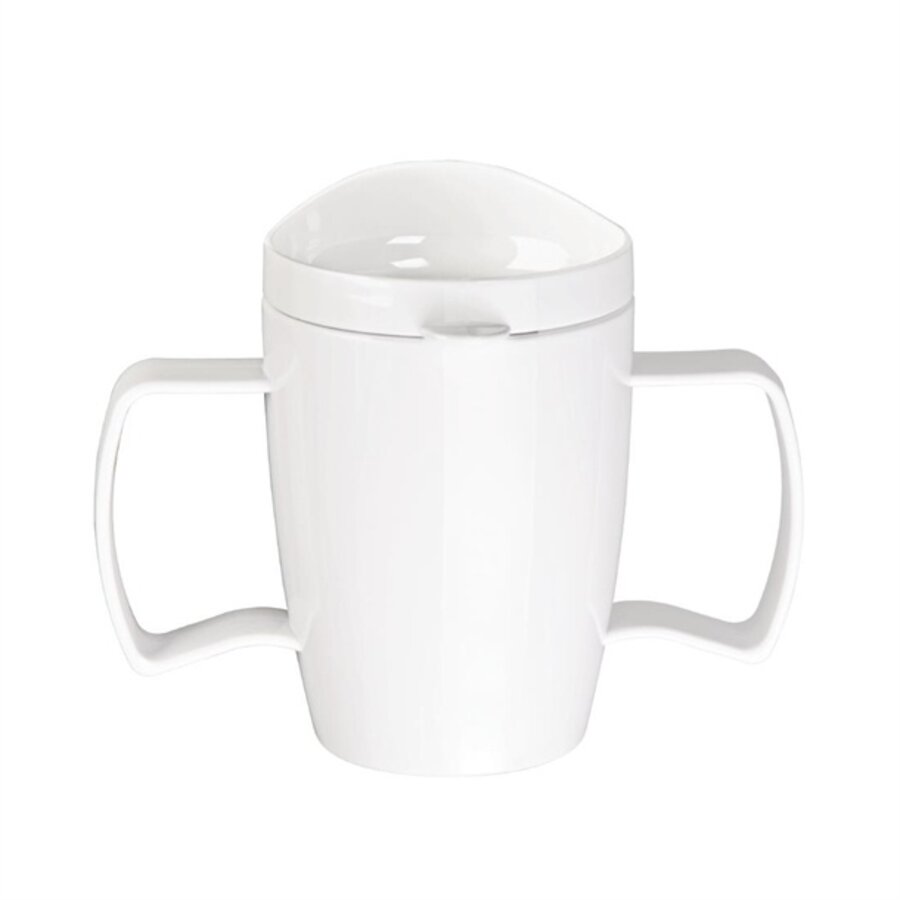 Gobelet Kristallon Heritage avec couvercle | 300 ml blanc | 4 pièces