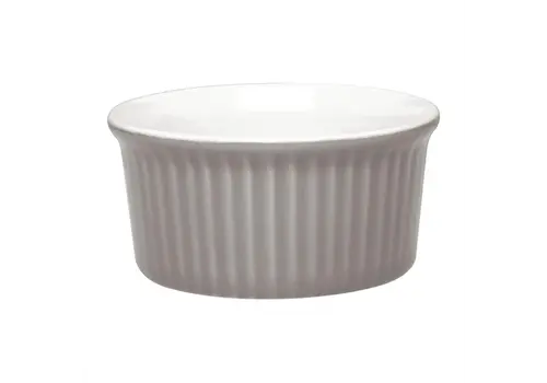  Olympia Pastellfarbene Auflaufform | grau | 7cl | 12 Stück 