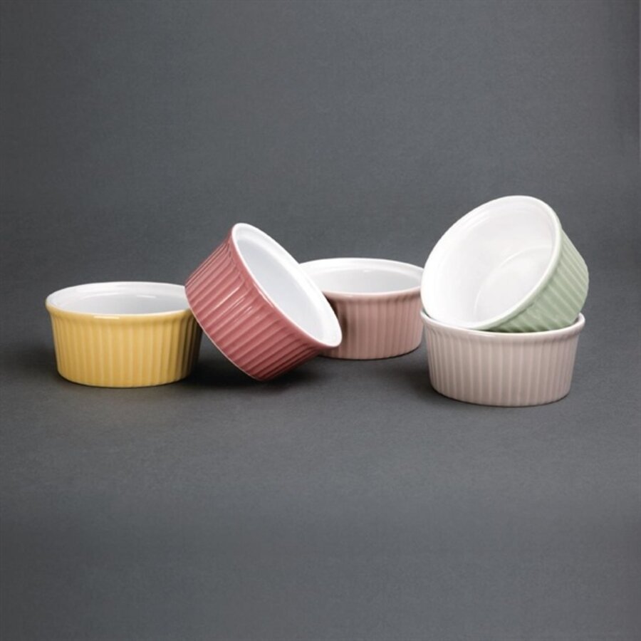 Pastel ramekin | grijs | 7cl | 12 stuks