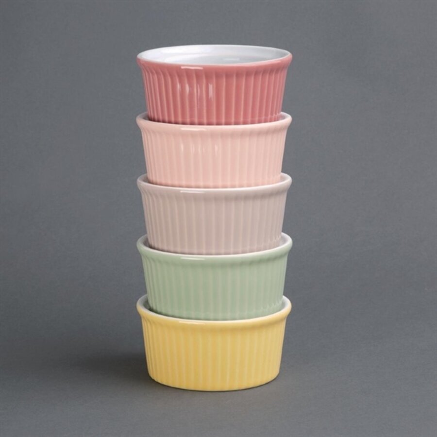 Pastel ramekin | grijs | 7cl | 12 stuks