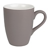 Olympia Pastel mug | porcelain | grey | 34cl | 6 pieces