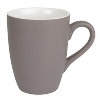 Pastel mug | porcelain | gray | 34cl | 6 pieces