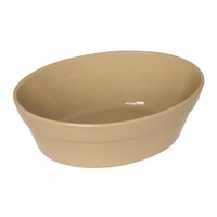 oval earthenware bowls | 18x13.3x (h) 6.1 cm | 6 pieces