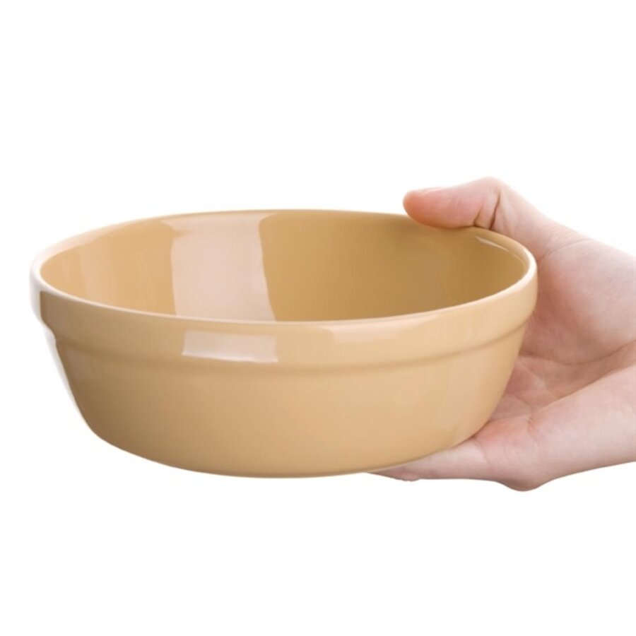 runde Steingutschalen | Ø15,6x(h)5,3 cm | 6 Stück